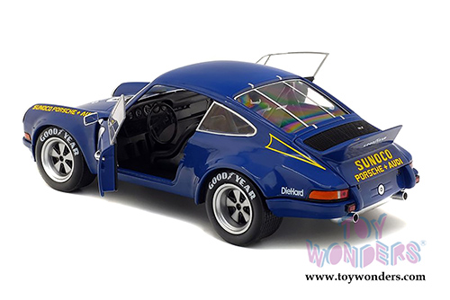 Solido - Porsche 911 RSR 24H of Daytona #6 Sunocco Donohue/Follmer Hardtop (1973, 1/18 scale diecast model car, Blue) S1801105
