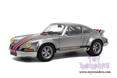 Solido - Porsche 911 RSR Hardtop (1973, 1/18 scale diecast model car, Silver) S1801112