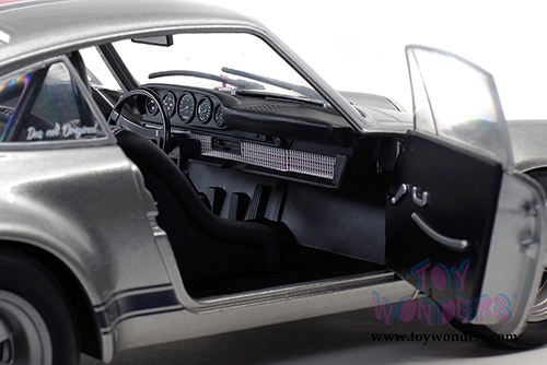 Solido - Porsche 911 RSR Hardtop (1973, 1/18 scale diecast model car, Silver) S1801112