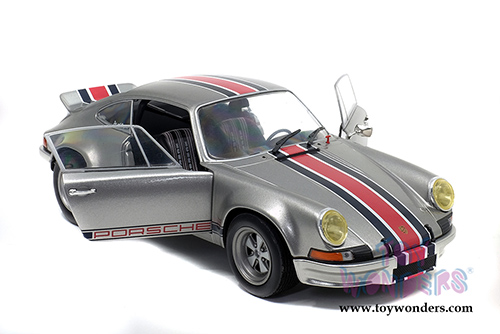 Solido - Porsche 911 RSR Hardtop (1973, 1/18 scale diecast model car, Silver) S1801112