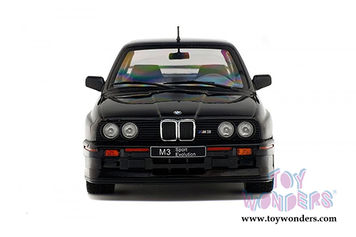 Solido - BMW E30 Sport Evo Hardtop (1990, 1/18 scale diecast model car, Black) S1801501