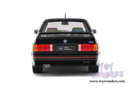 Solido - BMW E30 Sport Evo Hardtop (1990, 1/18 scale diecast model car, Black) S1801501