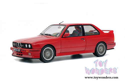 Solido - BMW E30 M3 Hardtop (1990, 1/18 scale diecast model car, Red) S1801502