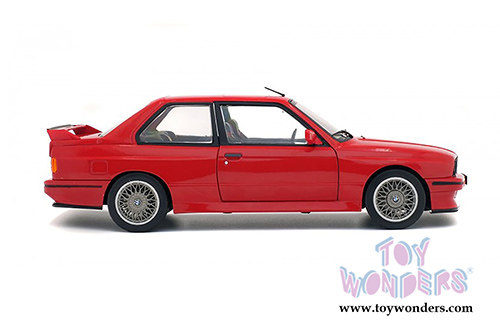 Solido - BMW E30 M3 Hardtop (1990, 1/18 scale diecast model car, Red) S1801502