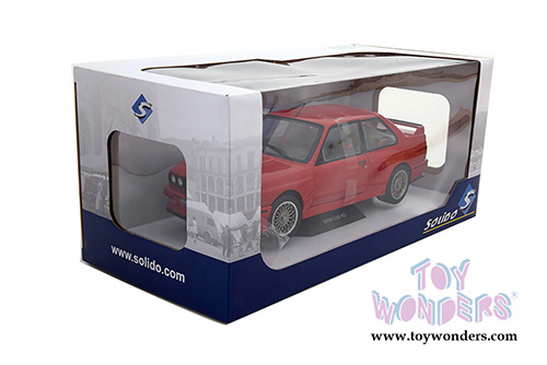 Solido - BMW E30 M3 Hardtop (1990, 1/18 scale diecast model car, Red) S1801502