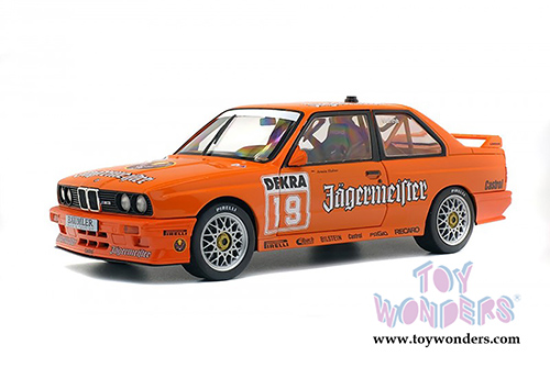 Solido - BMW E30 M3 DTM Hardtop (1992, 1/18 scale diecast model car, Orange) S1801504