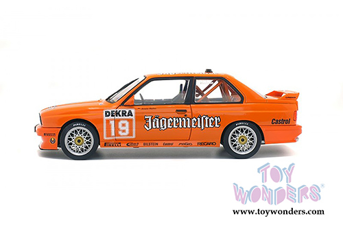 Solido - BMW E30 M3 DTM Hardtop (1992, 1/18 scale diecast model car, Orange) S1801504