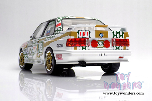 Solido - BMW E30 M3 DTM #43 DTM Allen Berg Hardtop (1991, 1/18 scale diecast model car, White/Green) S1801505