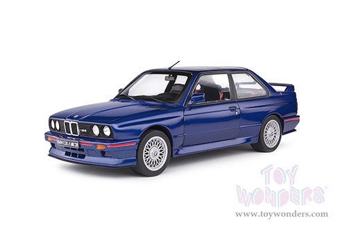 Solido - BMW E30 M3 (1990, 1/18 scale diecast model car, Mauritius Blue) S1801509