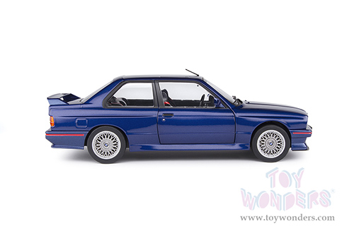 Solido - BMW E30 M3 (1990, 1/18 scale diecast model car, Mauritius Blue) S1801509