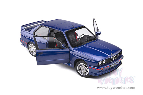 Solido - BMW E30 M3 (1990, 1/18 scale diecast model car, Mauritius Blue) S1801509