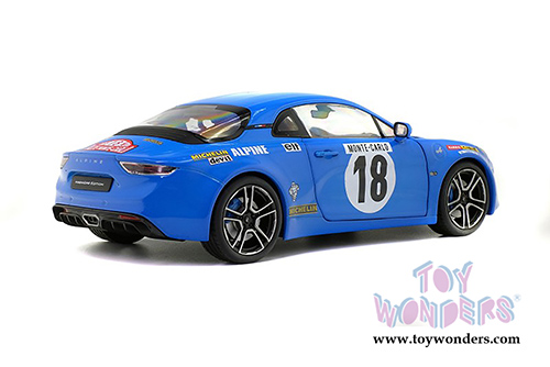Solido - Alpine A110 #18 Premier Edition - Rallye Monte-Carlo Historique (2018, 1/18 scale diecast model car, Blue) S1801603