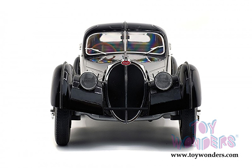 Solido - Bugatti Type 57 SC Atlantic Hardtop (1937, 1/18 scale diecast model car, Black) S1802101