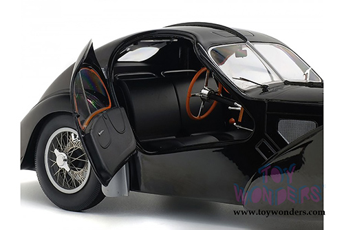Solido - Bugatti Type 57 SC Atlantic Hardtop (1937, 1/18 scale diecast model car, Black) S1802101