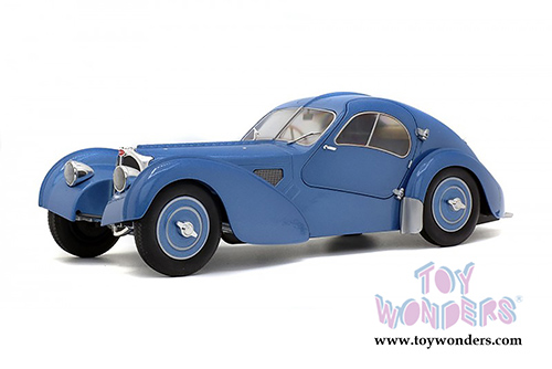 Solido - Bugatti Type 57 SC Atlantic Hardtop (1937, 1/18 scale diecast model car, Blue) S1802102