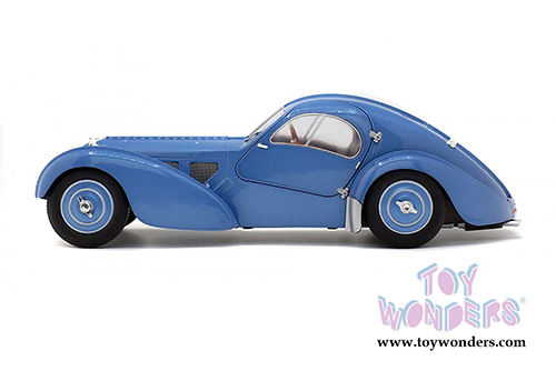 Solido - Bugatti Type 57 SC Atlantic Hardtop (1937, 1/18 scale diecast model car, Blue) S1802102