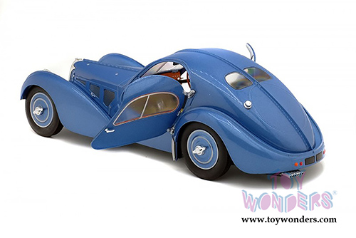 Solido - Bugatti Type 57 SC Atlantic Hardtop (1937, 1/18 scale diecast model car, Blue) S1802102
