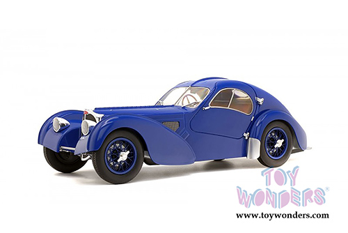 Solido - Bugatti Type 57 SC Atlantic Hardtop (1937, 1/18 scale diecast model car, Blue) S1802103