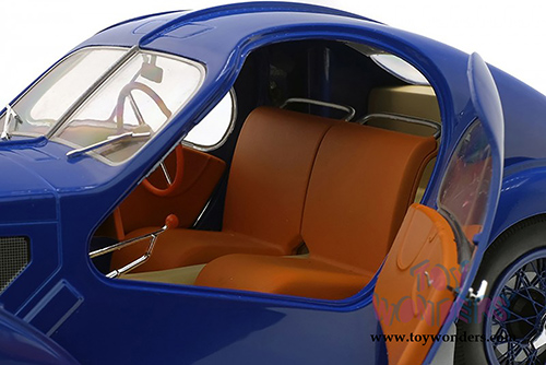 Solido - Bugatti Type 57 SC Atlantic Hardtop (1937, 1/18 scale diecast model car, Blue) S1802103