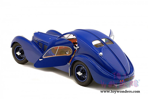 Solido - Bugatti Type 57 SC Atlantic Hardtop (1937, 1/18 scale diecast model car, Blue) S1802103