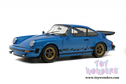 Solido - Porsche 911 Carrera 3.0 Coupe (1984, 1/18 scale diecast model car, Minerva Blue) S1802601