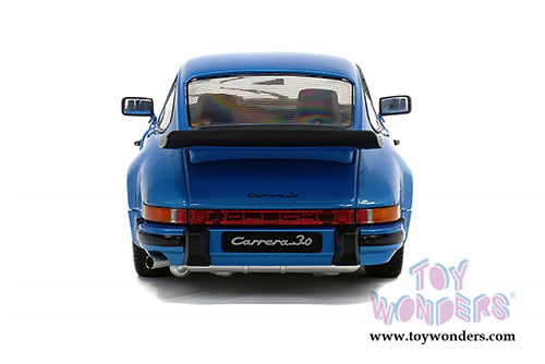 Solido - Porsche 911 Carrera 3.0 Coupe (1984, 1/18 scale diecast model car, Minerva Blue) S1802601