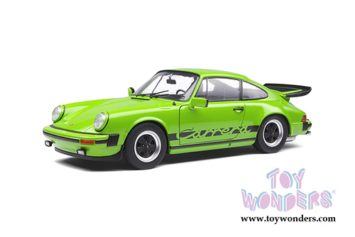 Solido - Porsche 911 Carrera 3.2 Hardtop (1984, 1/18 scale diecast model car, Green) S1802603