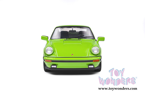 Solido - Porsche 911 Carrera 3.2 Hardtop (1984, 1/18 scale diecast model car, Green) S1802603