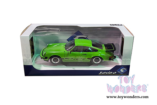 Solido - Porsche 911 Carrera 3.2 Hardtop (1984, 1/18 scale diecast model car, Green) S1802603
