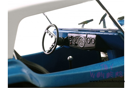 Solido - Buggy Meyers Manx Soft Top (1970, 1/18 scale diecast model car, Blue/White) S1802701