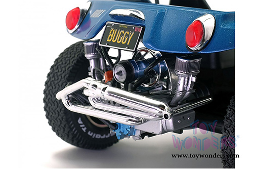 Solido - Buggy Meyers Manx Soft Top (1970, 1/18 scale diecast model car, Blue/White) S1802701