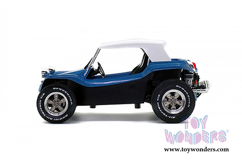 Solido - Buggy Meyers Manx Soft Top (1970, 1/18 scale diecast model car, Blue/White) S1802701