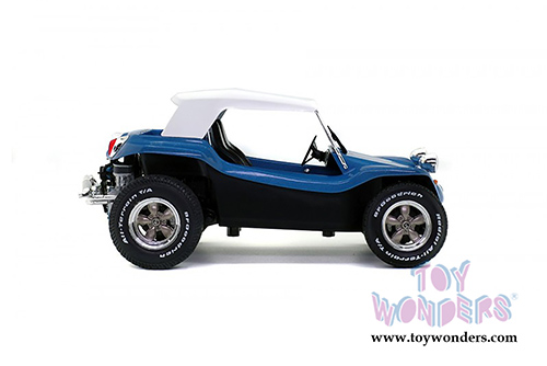 Solido - Buggy Meyers Manx Soft Top (1970, 1/18 scale diecast model car, Blue/White) S1802701