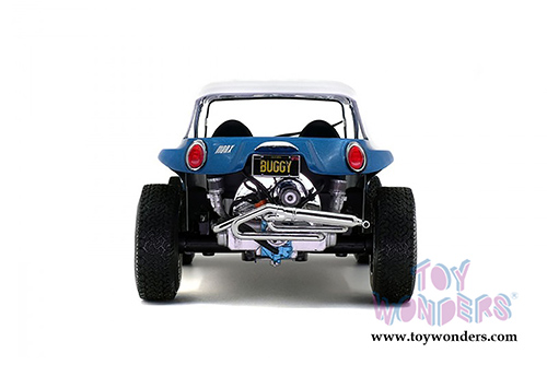 Solido - Buggy Meyers Manx Soft Top (1970, 1/18 scale diecast model car, Blue/White) S1802701