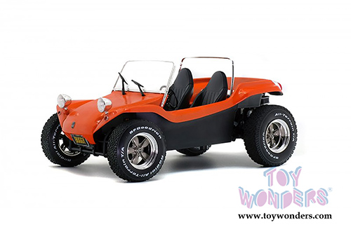 Solido - Buggy Meyers Manx Convertible (1970, 1/18 scale diecast model car, Orange) S1802702