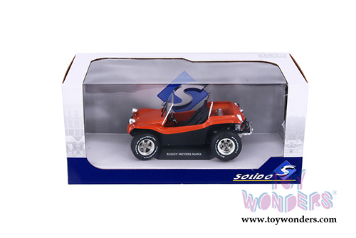 Solido - Buggy Meyers Manx Convertible (1970, 1/18 scale diecast model car, Orange) S1802702