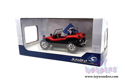 Solido - Meyer Manx Dune Buggy (1968, 1/18 scale diecast model car, Red) S1802704
