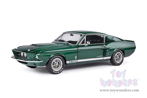 Solido - Shelby Mustang GT500 Hardtop (1967, 1/18 scale diecast model car, Dark Highland Green) S1802904