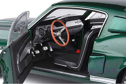Solido - Shelby Mustang GT500 Hardtop (1967, 1/18 scale diecast model car, Dark Highland Green) S1802904