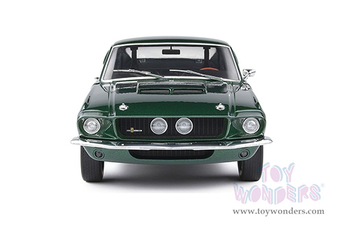 Solido - Shelby Mustang GT500 Hardtop (1967, 1/18 scale diecast model car, Dark Highland Green) S1802904