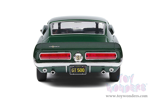 Solido - Shelby Mustang GT500 Hardtop (1967, 1/18 scale diecast model car, Dark Highland Green) S1802904