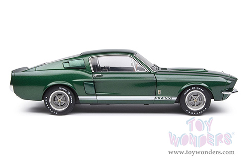 Solido - Shelby Mustang GT500 Hardtop (1967, 1/18 scale diecast model car, Dark Highland Green) S1802904