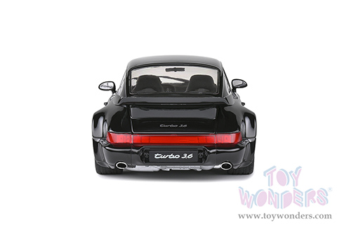 Solido - Porsche 911 (964) Turbo 3.6 Hardtop (1993, 1/18 scale diecast model car, Black) S1803404