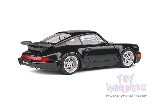 Solido - Porsche 911 (964) Turbo 3.6 Hardtop (1993, 1/18 scale diecast model car, Black) S1803404