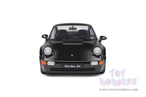 Solido - Porsche 911 (964) Turbo 3.6 Hardtop (1993, 1/18 scale diecast model car, Black) S1803404