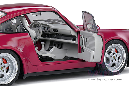 Solido - Porsche 911 (964) Turbo Sternrubin (1991, 1/18 scale diecast model car, Red) S1803406