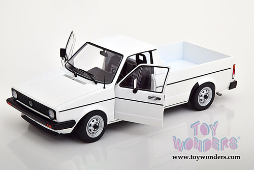 Solido - Volkswagen Caddy MK1 Pickup (1982, 1/18 scale diecast model car, White) S1803501