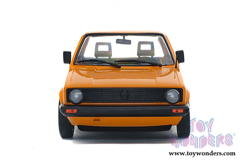 Solido - Volkswagen Caddy MK1 Pickup (1982, 1/18 scale diecast model car, Orange) S1803502