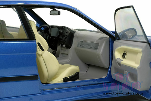 Solido - BMW E30 Coupe M3 (1990, 1/18 scale diecast model car, Blue) S1803901