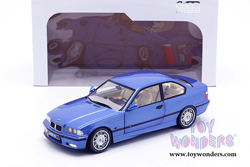 Solido - BMW E30 Coupe M3 (1990, 1/18 scale diecast model car, Blue) S1803901